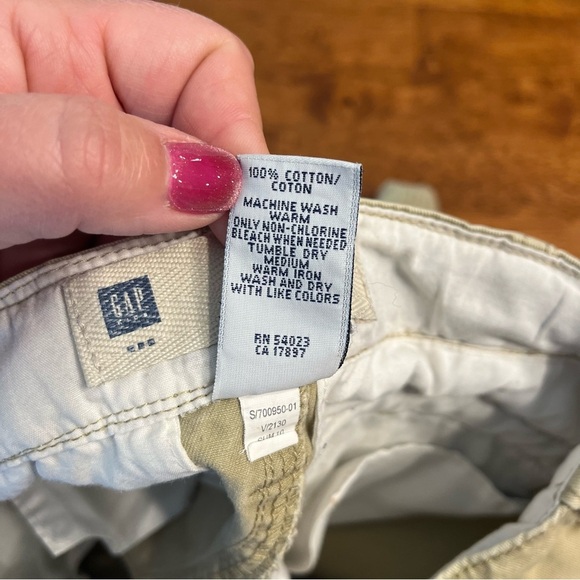 Gap Kids khaki cargo shorts size 10 100% cotton - Picture 4 of 6